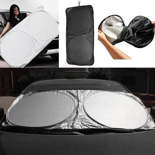 Car Vehicle Front Casement Auto Windshield Block Cover Sun Shade Visor Folding Sunshade Protector Accessories