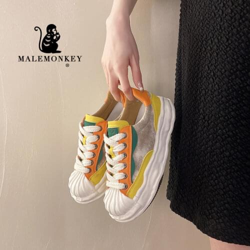 Casual Platform Women Shoes Breathable 2021 Autumn Outdoor Non Slip Running Sneakers Female Lace Up Zapatos De Mujer High Qualit