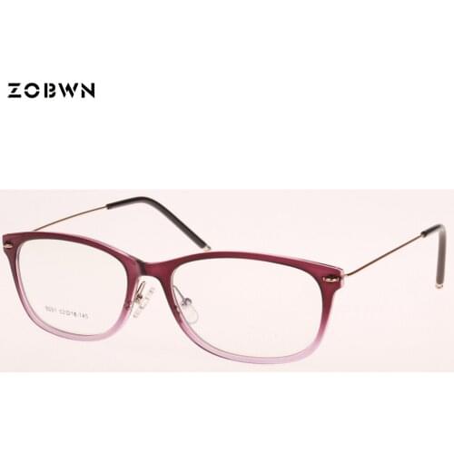 Wholesale promotion Computer Oculos Femininos Prescription Glasses Clear Lens Oculos Grau monturas de gafas Silicone stipule