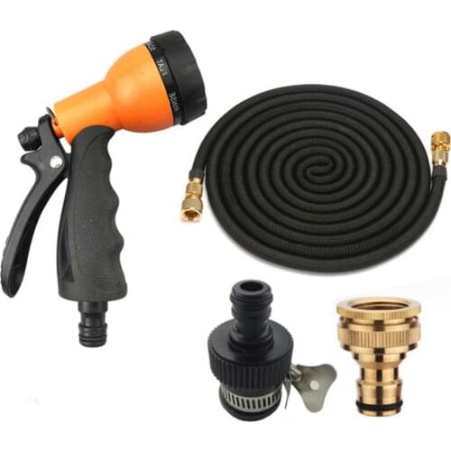 Watering Sprinkler Durable Garden Watering Hose Set 1Telescopic Water Pipe Multifunctional 1 Water Sprayer 1 Universal Connector