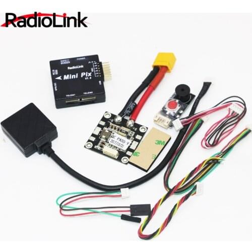 Radiolink Mini PIX and Mini M8N GPS Flight Control Vibration Damping by Software Atitude Hold for RC Racer Drone Quadcopter