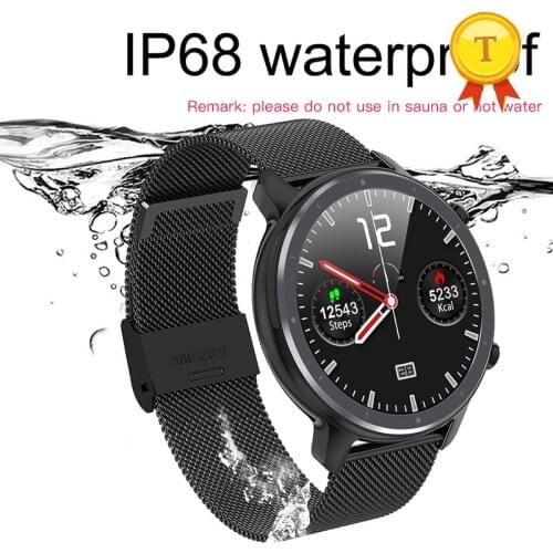 Best selling IP68 Waterproof swimming Smart Watch Men woman ECG+PPG Heart Rate Blood Pressure Monitor Weather push Smartwatch