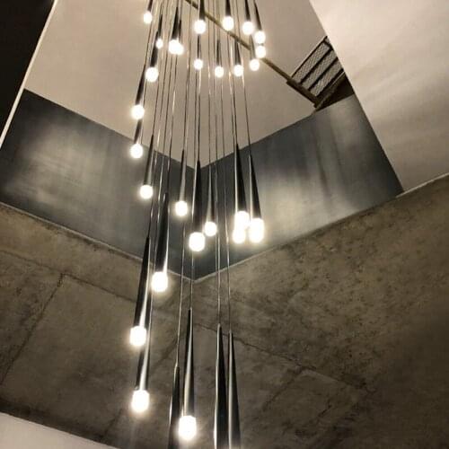 Modern creative LED Pendant Lights for living room restaurant bar living bed room metal luminaria dimming Pendant Lamp