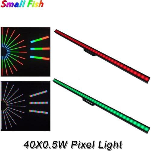 High Quality Pixel Light 40X0.5W RGB LED SMD 5050 DMX 512 ArtNet OR Arkaos KlingNet Control Stage Disco DJ Club Effect Light