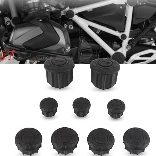 Motorcycle Frame Hole Cover Caps Plug Decorative Frame Cap Set For BMW R1200GS LC R 1200 GS Adventure ADV R1200GSA 2013-2019