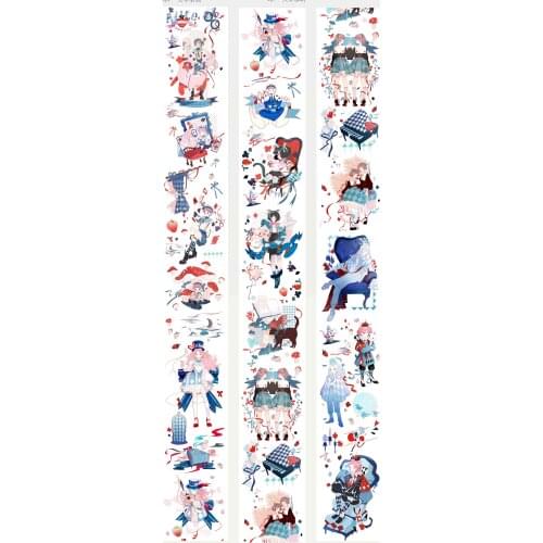 1 Loop Cute Washi Reverse Pet Tape 140cm