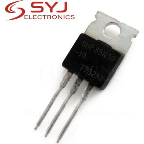 10pcs/lot SUP85N10-10 SUP85N10 85N10 TO-220 85A 100V In Stock