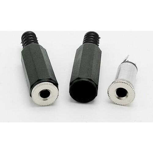 3.5mm socket RCA Audio Connector RCA audio socket 3.5mm socket Stereo Headset Dual Track Headphone 10pcs/lot