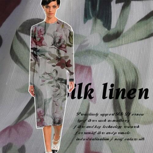 5 Meter DIY Sewing Supplies 100% Silk Nature Satin Scarf Fabric Garment Accessories Pure Silk Charmeus B155