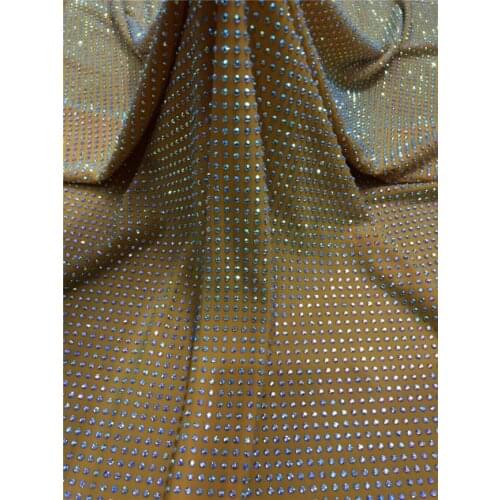 5 yards top quality lace S-108683 African french net lace fabric with stones for nice dress