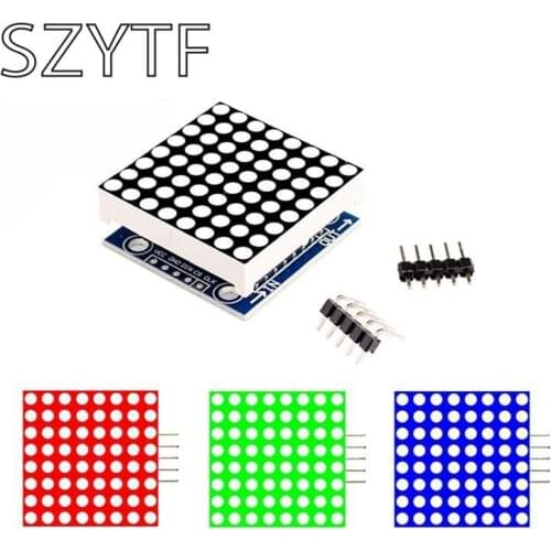8x8LED dot matrix module MAX7219 display module DIY module MCU control module