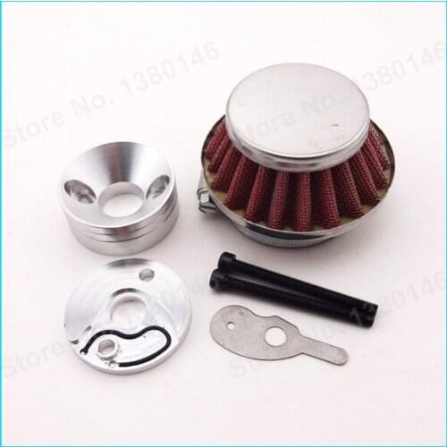 Adapter Velocity Stack 44mm Air Filter For 33 43cc 49cc Stand Up Gas Scooter motovox Motocross Minimoto