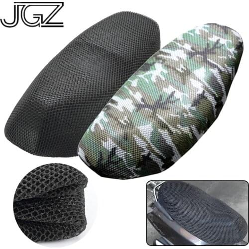 Motorcycle Seat Cover Sun Insulation Breathable Scooter Alpha Seat Cushion Protector for Vespa GTS Kawasaki Yamaha Honda Forza