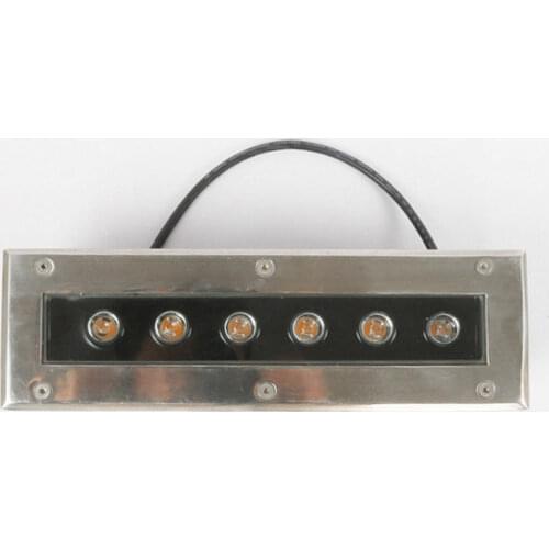 IP68 Waterproof Strip shape LED Underground Light 6W Outdoor Ground Garden Path Floor Buried Yard Spot Landscape 110V220V