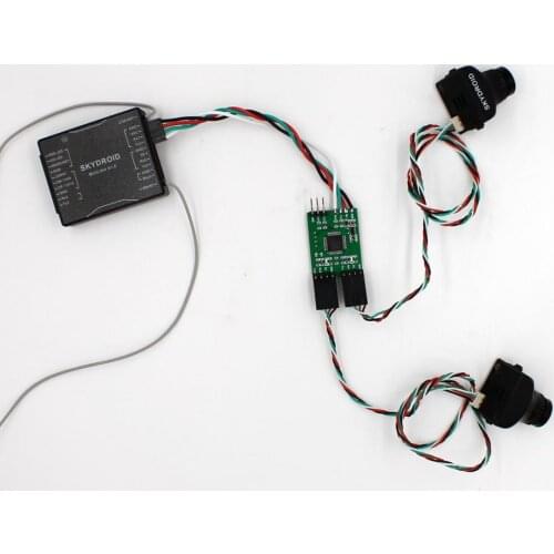 Skydroid Camera Switch Board For T10/T12