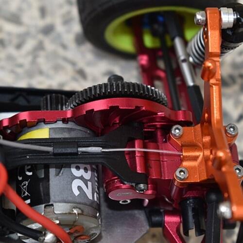 RC Aluminum Alloy Motor Fixing Mount Heat Sink Plate for LOSI 1/18 Mini-T 2.0 2WD Stadium Truck RTR RC Crawler Car