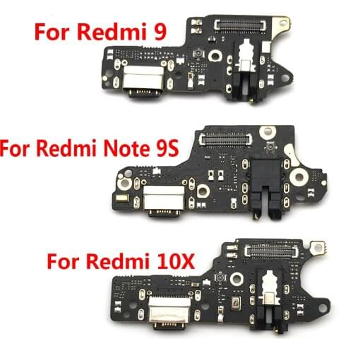 USB Micro Charging Port Dock Connector Port Board Flex Cable For Xiaomi Redmi 8 8A 9 10X Note 9 9S Note 9 Note 9S Repair Parts