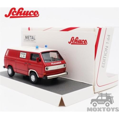 Schuco 1:64 VW T3 FEUERWEHR Diecast Model Car