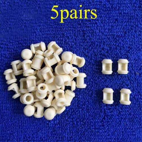 5Pairs Resin Assembly Model Light Bulb Holder 8*6mm Miniature LED Lamp Cover Cup Decoration Parts for DIY RC Simulation Boats