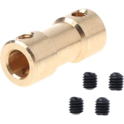 2-5mm Motor Copper Shaft Coupling Coupler Connector Sleeve Adapter US G32C