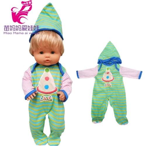 40cm Baby Doll Clothes for Nenuco Ropa Y Su Hermanita 16 Inch Doll Clothes Accessories