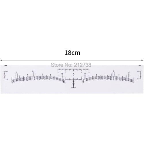 500pcs Eyebrow Ruler Sticker Grooming Stencil Shaper Ruler Measure Tool Eye Brow Drawing Guide Card Brow Template DIY Make up