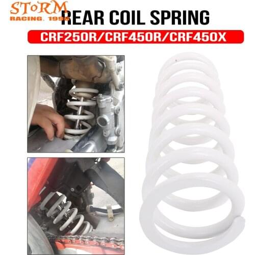Motorcycle Rear Off-Road Shock Absorber Adjustable Suspension Spring For Honda CRF250R 2008-2013 CRF450R 2008 CRF450X 2012-2017