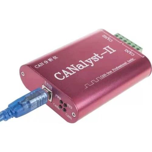 CANalyst-II USB to CAN Analyzer CAN-BUS Converter Adapter Support ZLGCANpro