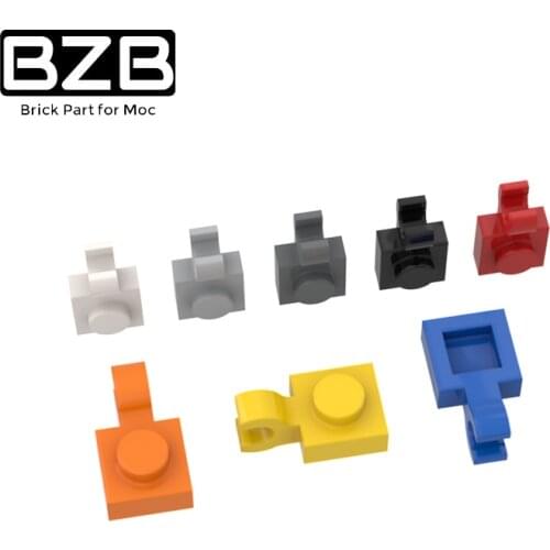 BZB MOC 61252 1X1 Single Longitudinal Glip Plate 6019 Building Block Parts Technical Bricks Kids Brain Play DIY Toys Best Gifts