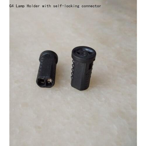 VDE/ULG4 Lamp Holder with quick connecting connecotor Halogen Lamp LED Base for G4 socket Halogen crystal led Lighting Accessory