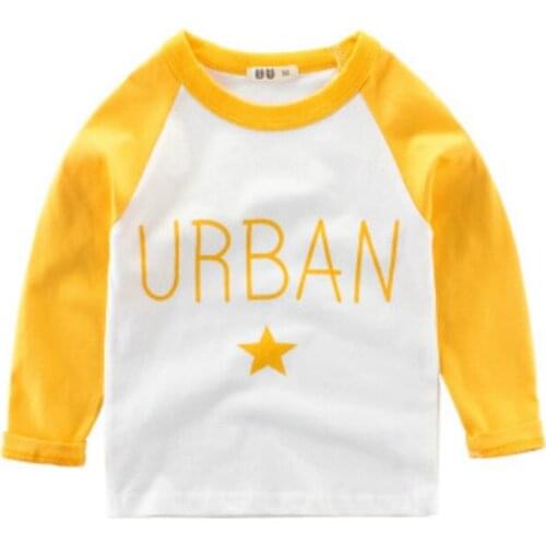 Baby clothes unisex kids long sleeve tshirts for girls Cotton cartoon print tshirt Girls Sweatshirt o neck clothing boys spring