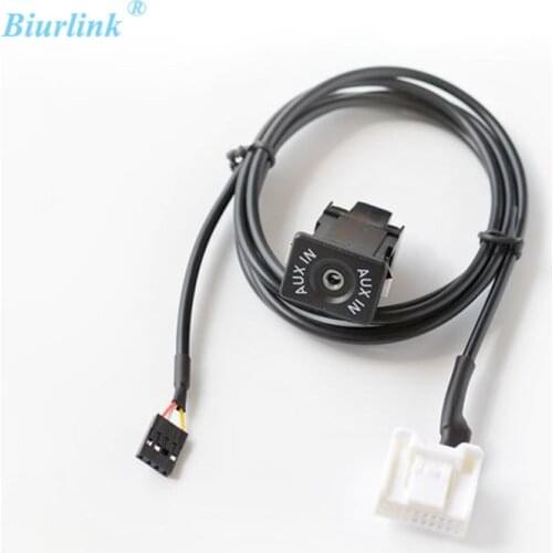 Biurlink 3.5MM Jack MP3 AUX-IN Cable Audio Adapter for Toyota Corolla Highlander Camry