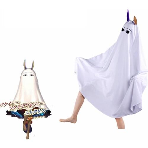 Cosplaydiy Anime Fate Grand Order Servant Caster Nitocris Cosplay Costumes Cloak Adult Halloween Cute Ear Cloaks Capes L320