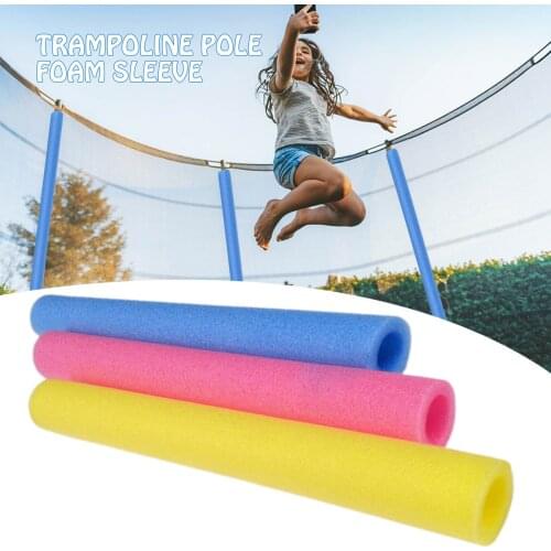 1PCS 40CM Trampoline Poles Cover Padding Foam Tubing Foamed Pipe Sponge Casing Protective Trampoline Pole Foam Sleeves