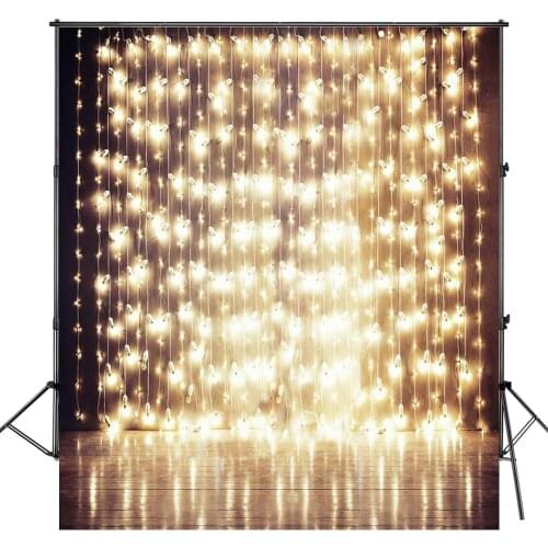 Photographic Studio Background 200*300cm Wedding backdrops Wood Floor Golden Light Photography Backdrop Newborn Photos Children