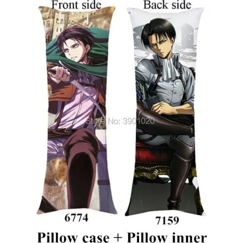 Attack on Titan hug pillows Eren anime Shingeki no Kyojin long body Pillow with inner 40cmx100cm
