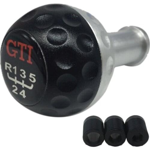 Shift Knob Universal Aluminum 5 6 Speed Car Manual Shift Lever Car Gear Shift Knob for Volkswagen Golf GTI Gear Shifter
