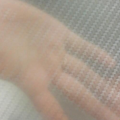 TSTM104-1 0.5M*20M silver clear Carbon Fiber Pattern Hydrographic Film Water Transfer Printing Films