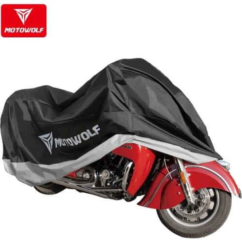 MOTOWOLF Universal Motorcycle/Electric Scooter Oxford Covered moto-cover Oversized Rainproof Waterproof Sunscreen Dust Cover