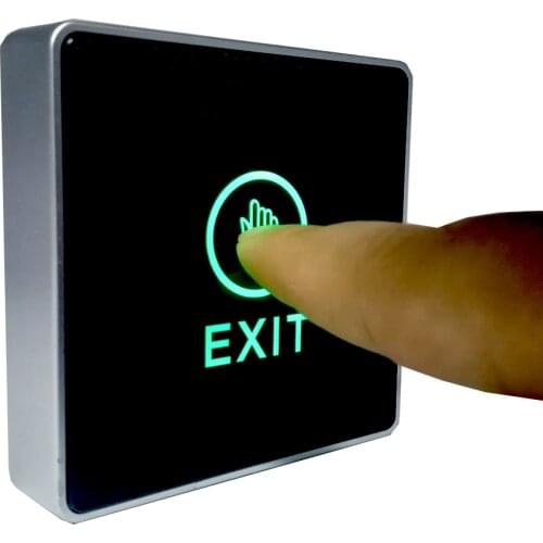 10 PCS 86 Blue Green LED Indicator Push Touch Exit Button Door Access Exit Release Button
