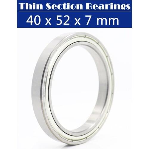6808ZZ Bearing ABEC-1 (10PCS) 40x52x7 mm Thin Section 6808 ZZ Ball Bearings 6808Z 61808Z