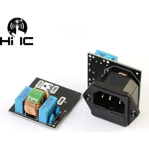 Audio AC Socket EMI Power Supply Filter for Power Amplifier Preamp