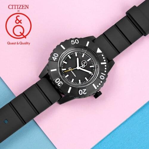 Citizen Q&Q watch men Set top Luxury Brand Waterproof Sport Quartz solar men Watch Neutral watch military diving watch Relogio