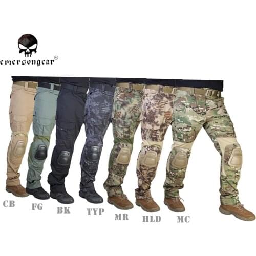 EMERSON Gen2 Tactical Pants Airsoft MCombat bdu Tactical Trousers with Knee Pad EM7038