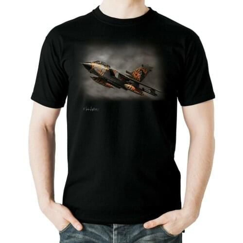 Panavia Tornado ECR Electronic Warfare Aircraft Printed T-Shirt. Summer Cotton Short Sleeve O-Neck Mens T Shirt New S-3XL