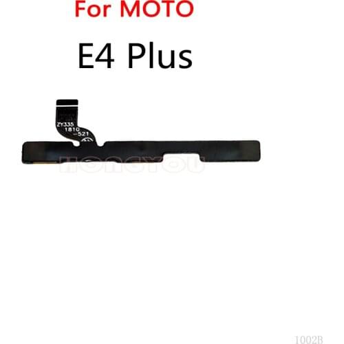 50PCS/Lot For Motorola MOTO E4 XT1762 XT1772 / E4 Plus XT1771 XT1773 Power Button Switch Volume Button Mute On / Off Flex Cable