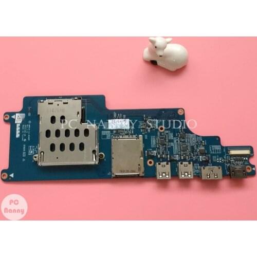 YYFHR 0YYFHR QBR10 LS-832DP for Dell Alienware M18x R2 USB PORT PCMCIA Card Reader Board LS-832DP works