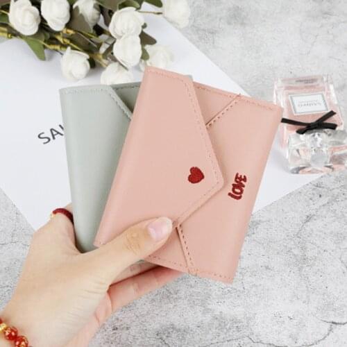 Women Short Wallet Womens Coin Purse Fashion Wallets For Woman Card Holder Female Ladies Small Wallet Hasp Mini Clutch For Girl