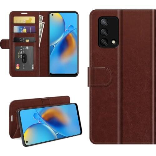 Flip Leather Cover For OPPO F19 Pro Plus F17 F15 A94 A93 A92 A74 A72 A54 A53 A52 A33 Phone Case Magnetic Attraction With Card