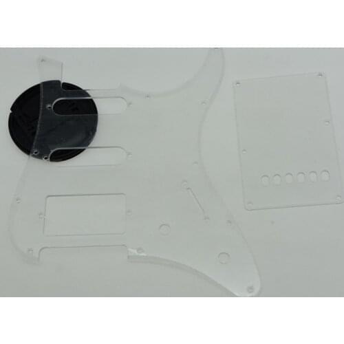 KAISH Clear Guitar Pickguard and Back Plate fits Yamaha PACIFICA Guitar Transparent